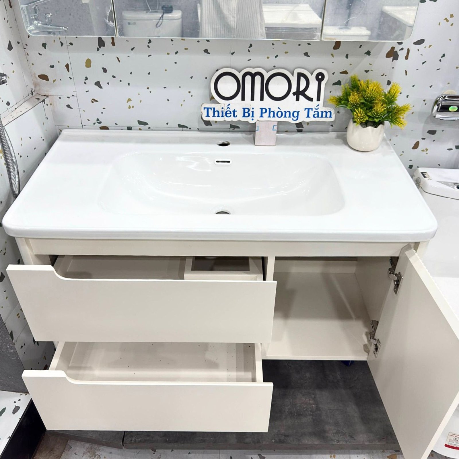 BỘ TỦ CHẬU LAVABO TOZU TZ-T20T-100